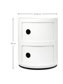 Mesa Auxiliar De Diseno Componibili, 2 Modulos