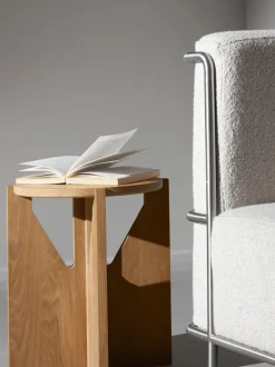 Mesa Auxiliar De Madera De Roble Future