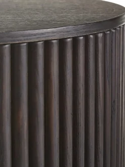 Mesa Auxiliar De Madera Nele, Con Funcion De Almacenamiento