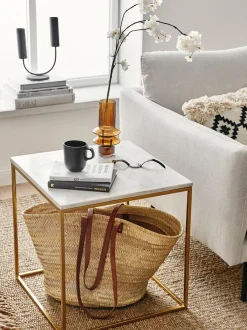 Mesa Auxiliar De Marmol Alys