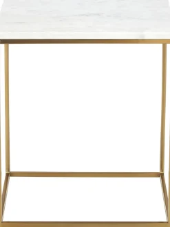 Mesa Auxiliar De Marmol Alys