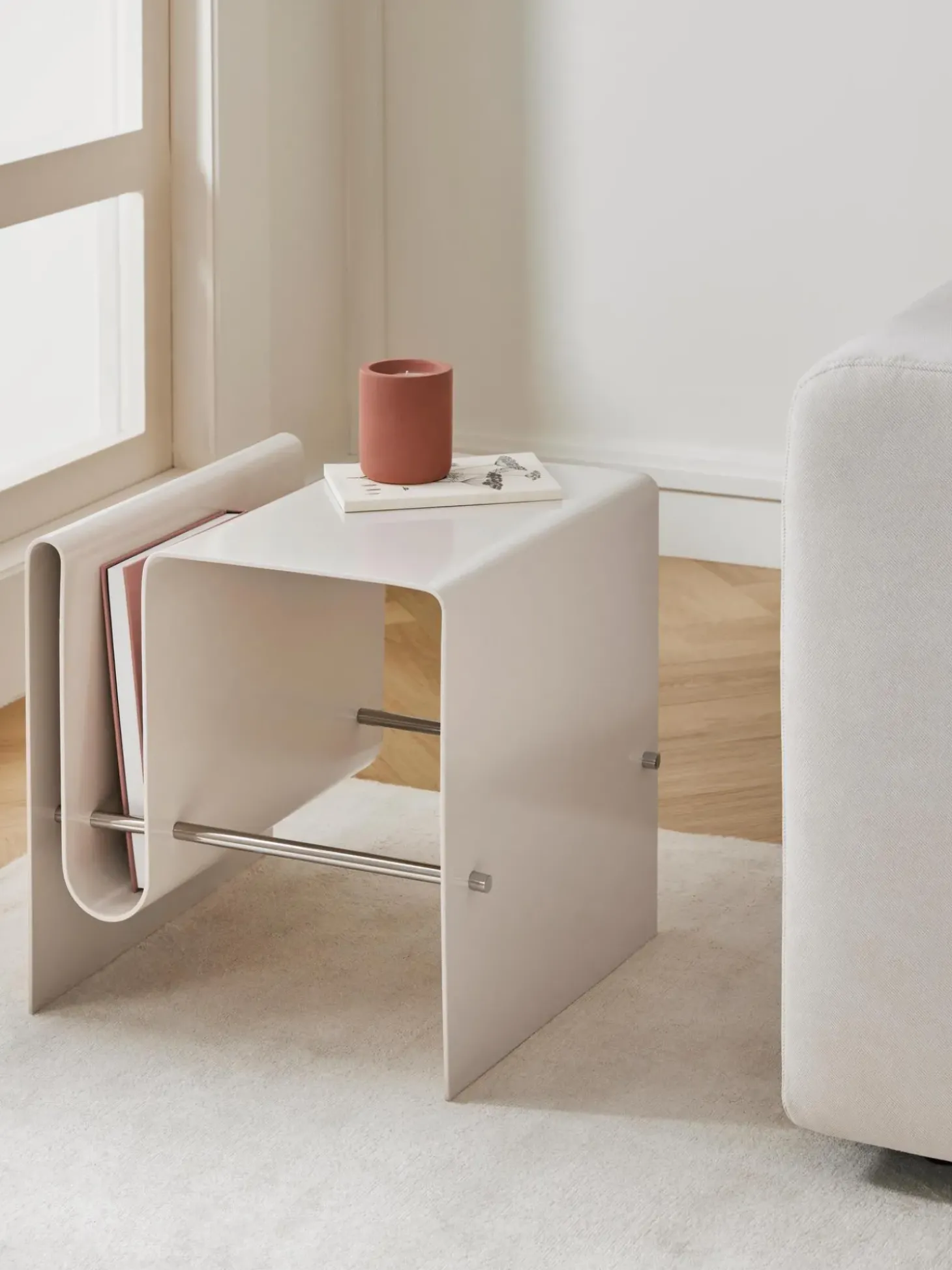 Mesa Auxiliar De Metal Julia