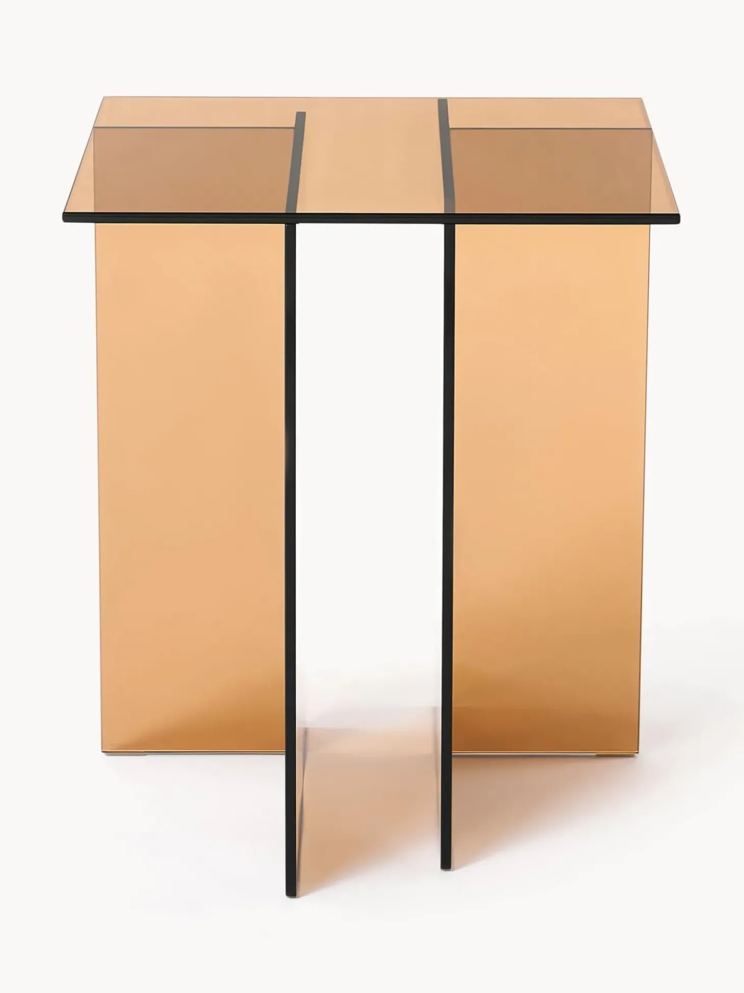 Mesa Auxiliar De Vidrio Anouk