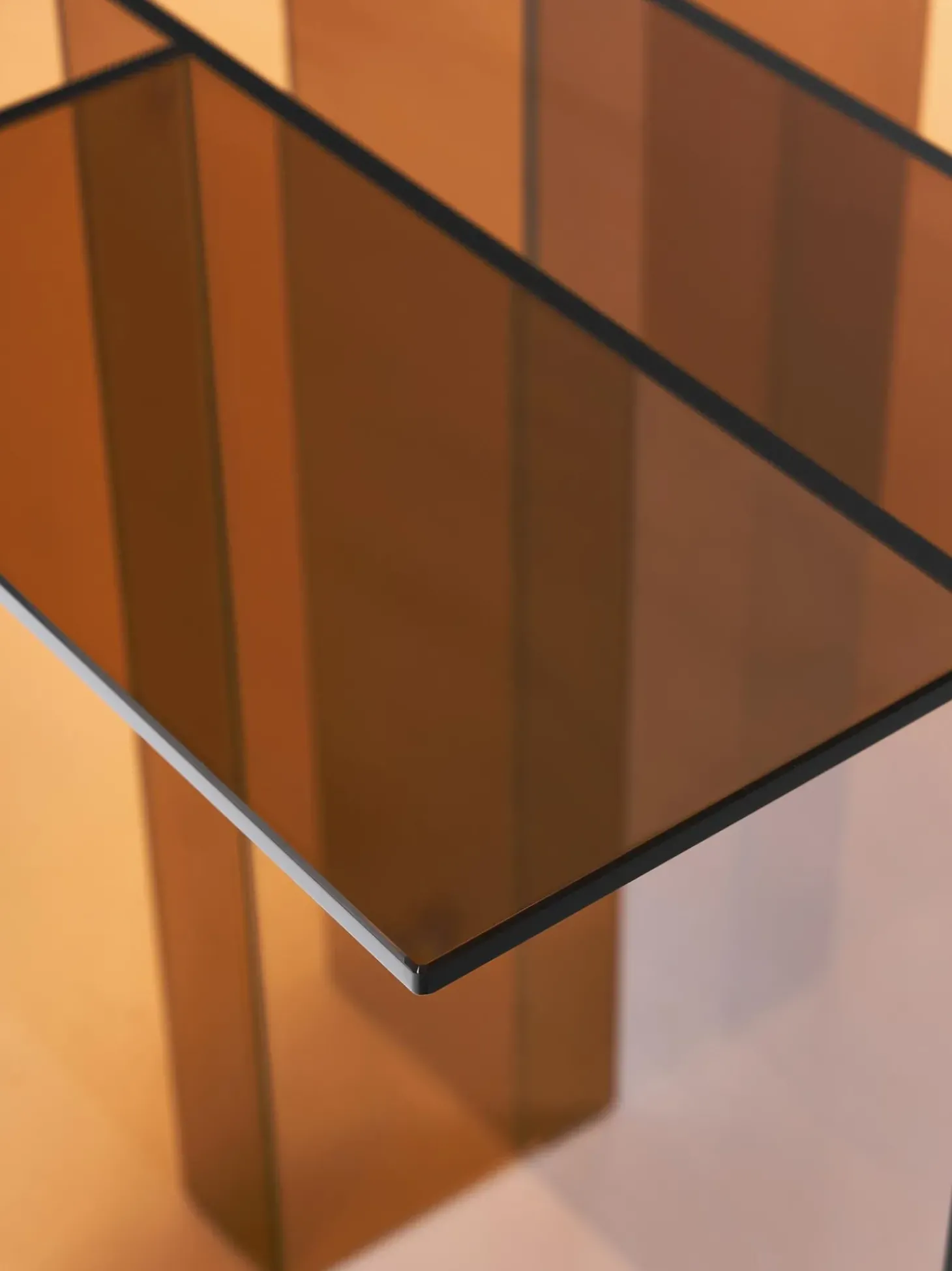 Mesa Auxiliar De Vidrio Anouk