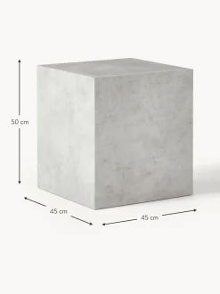 Mesa Auxiliar En Look Marmol Lesley