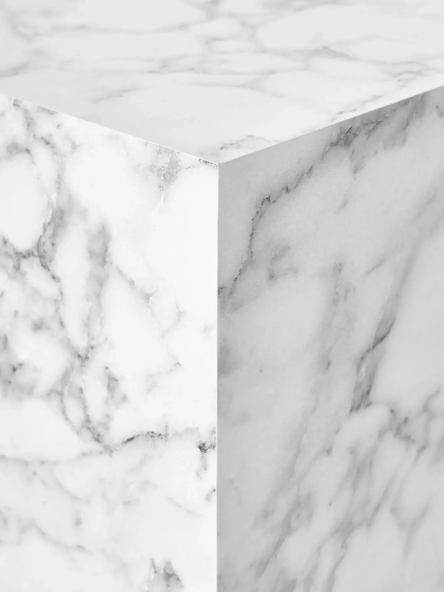 Mesa Auxiliar En Look Marmol Lesley