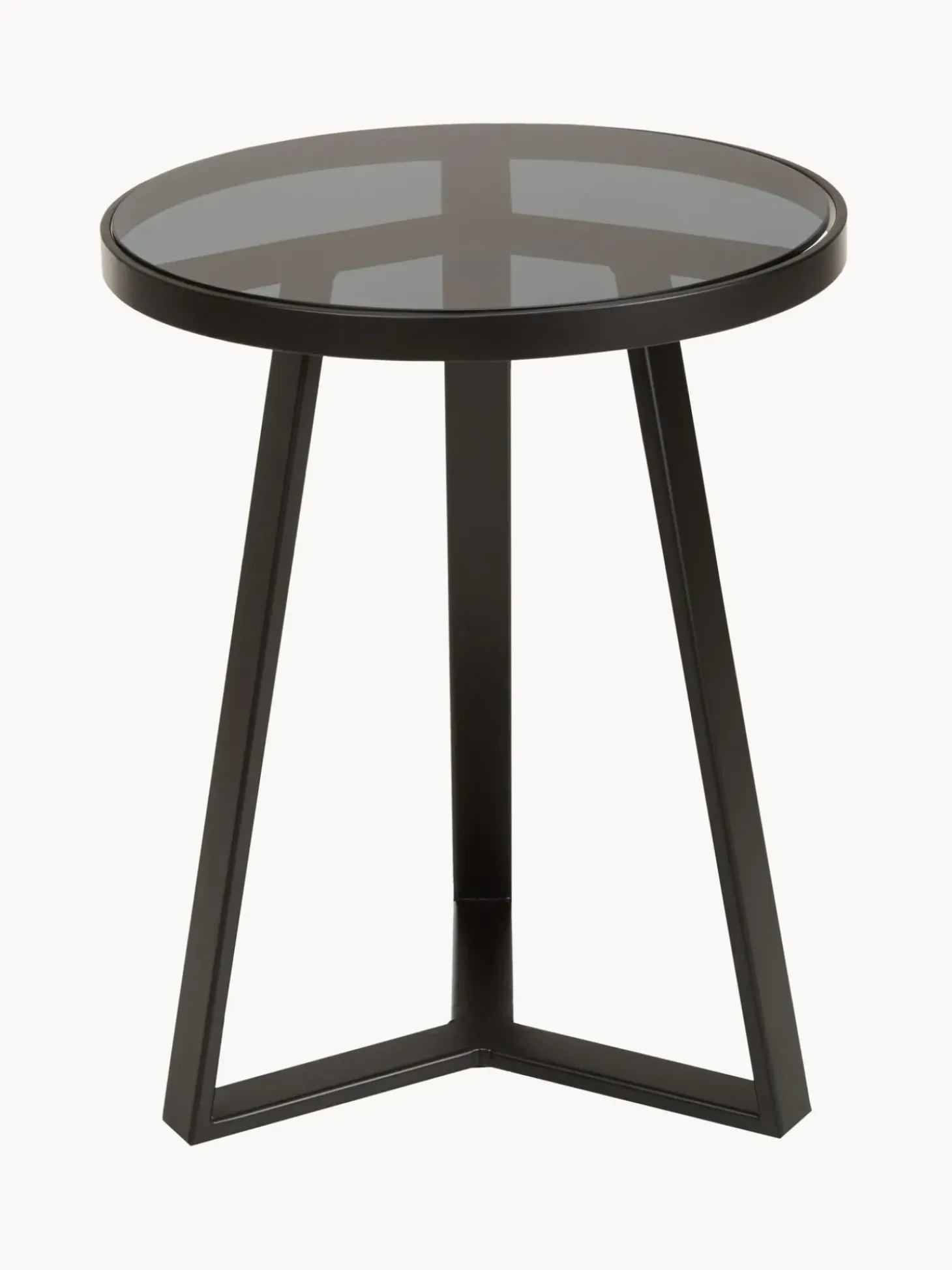 Mesa Auxiliar Fortunata, Tablero De Vidrio