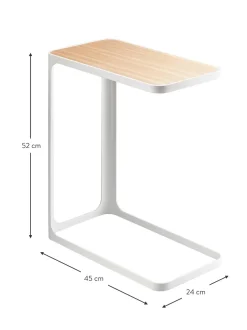 Mesa Auxiliar Frame, Tablero De Madera