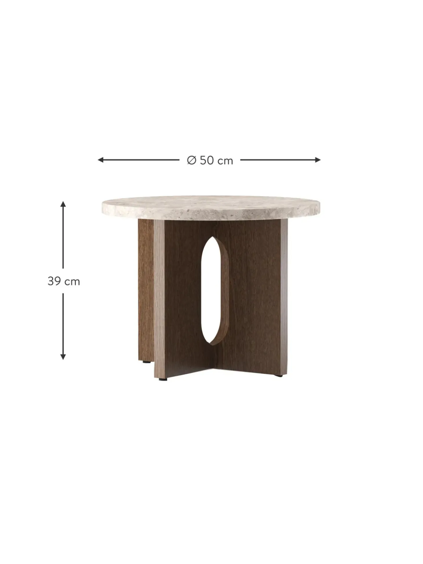 Mesa Auxiliar Ibiza, Tablero De Arenisca