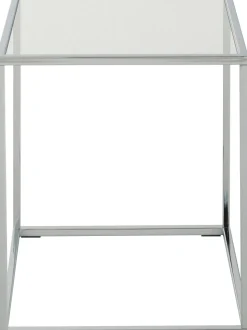 Mesa Auxiliar Maya, Tablero De Vidrio