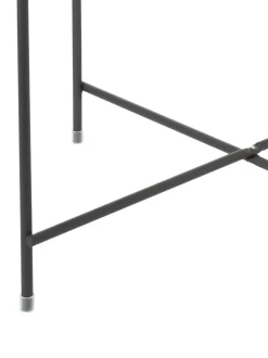 Mesa Auxiliar Plegable Cupid, Tablero De Cristal