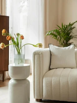 Mesa Auxiliar Redonda Amina