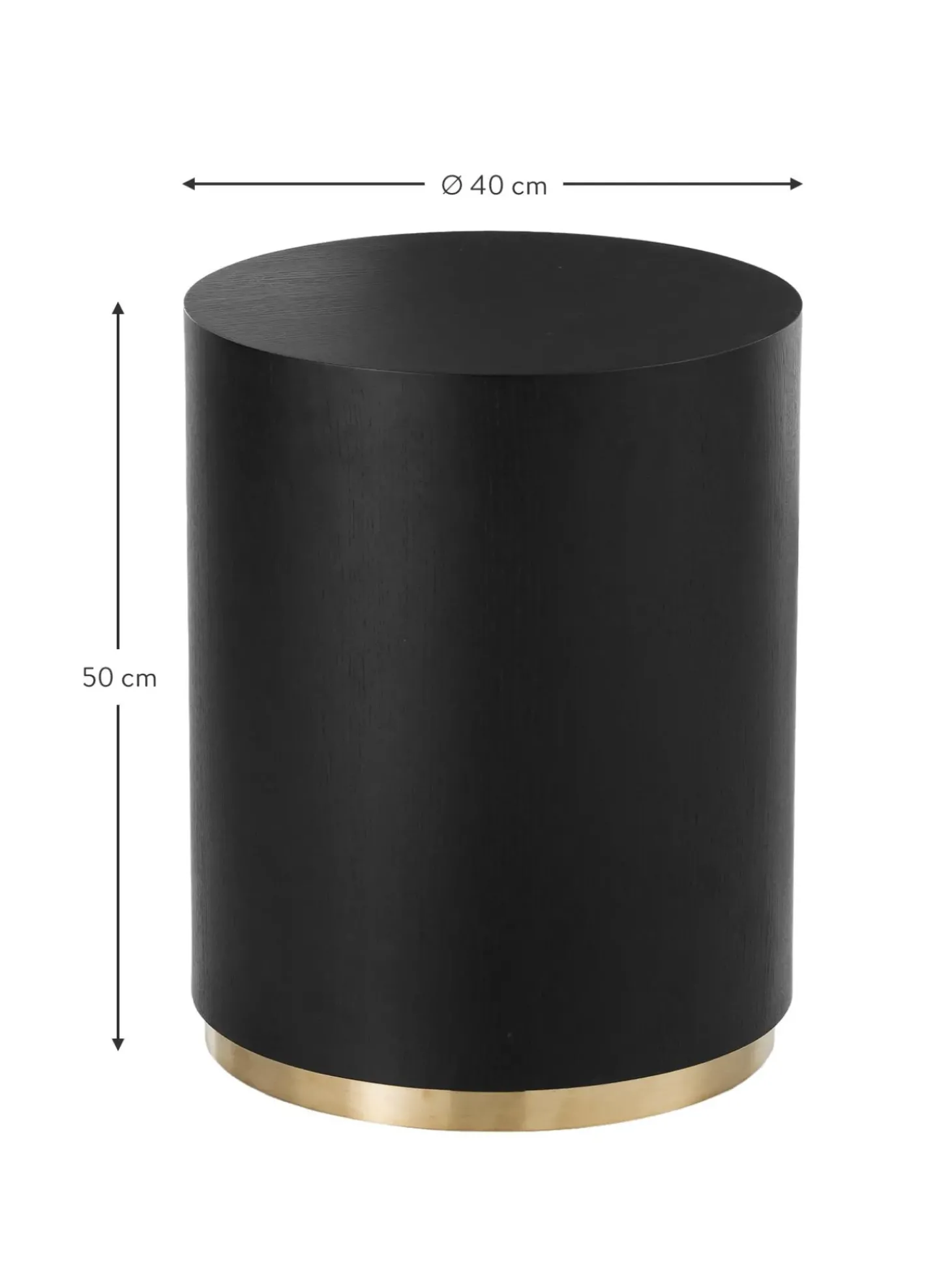 Mesa Auxiliar Redonda Clarice