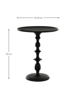 Mesa Auxiliar Redonda De Metal Classic