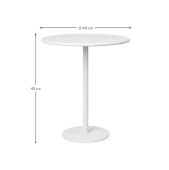 Mesa Auxiliar Redonda De Exterior Stay