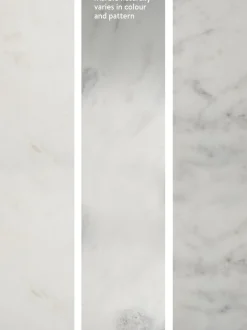 Mesa Auxiliar Redonda De Marmol Alys