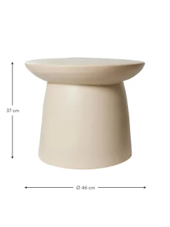 Mesa Auxiliar Redonda De Gres Earthenware