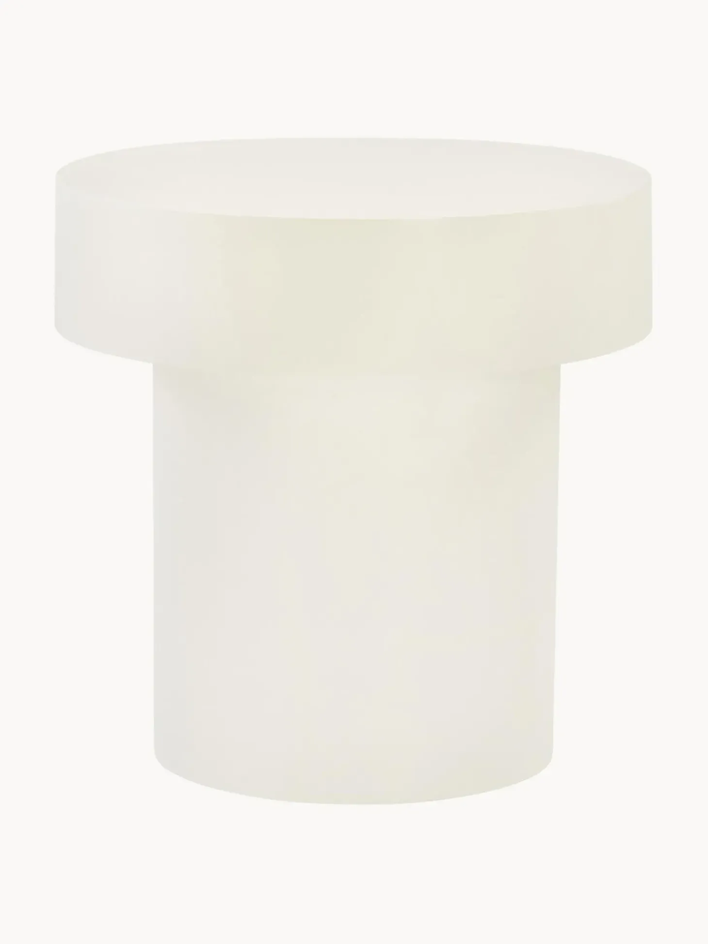 Mesa Auxiliar Redonda De Madera De Mango Baratti