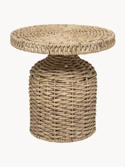 Mesa Auxiliar Redonda De Ratan Camo