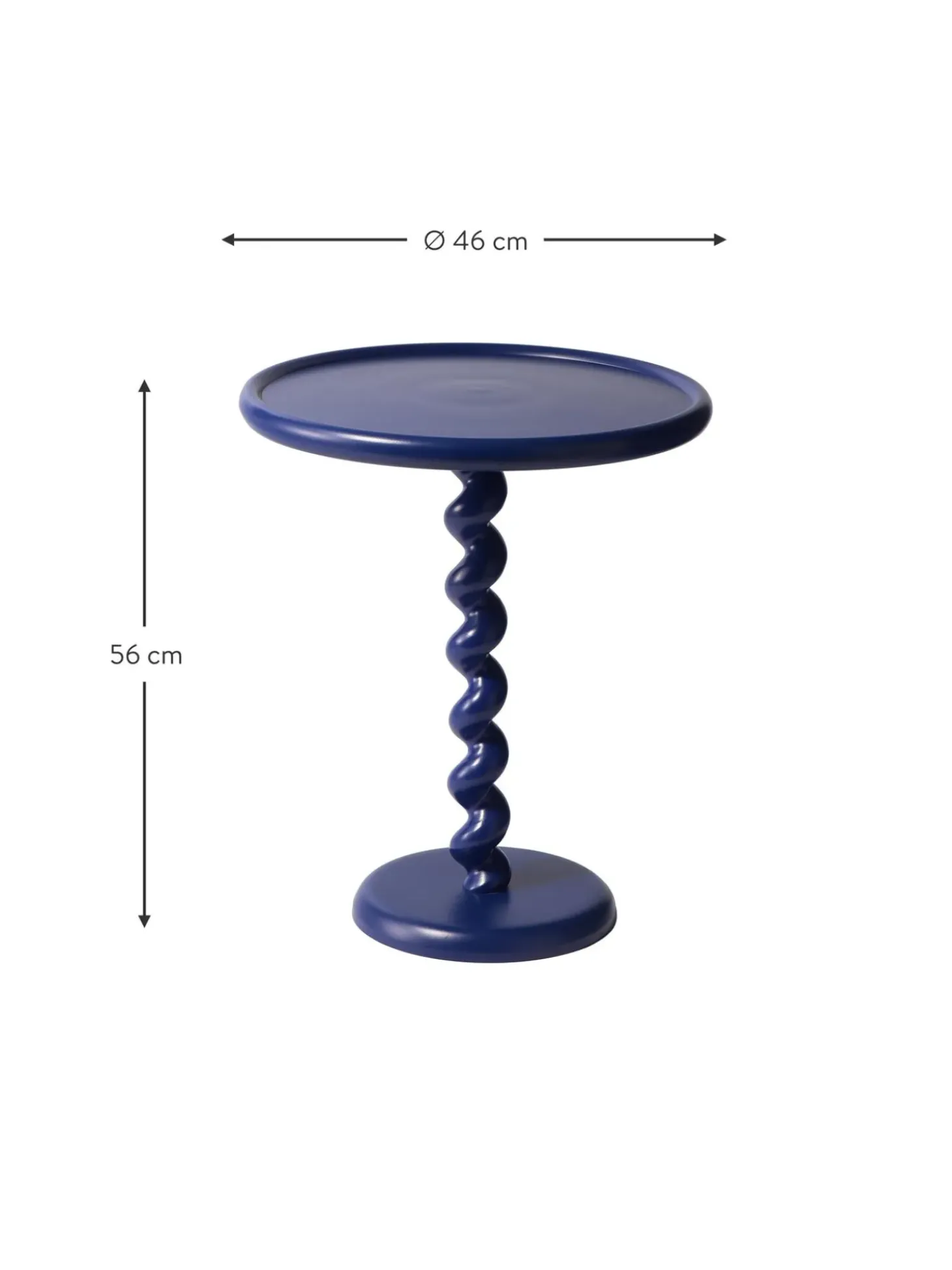 Mesa Auxiliar Redonda Twister