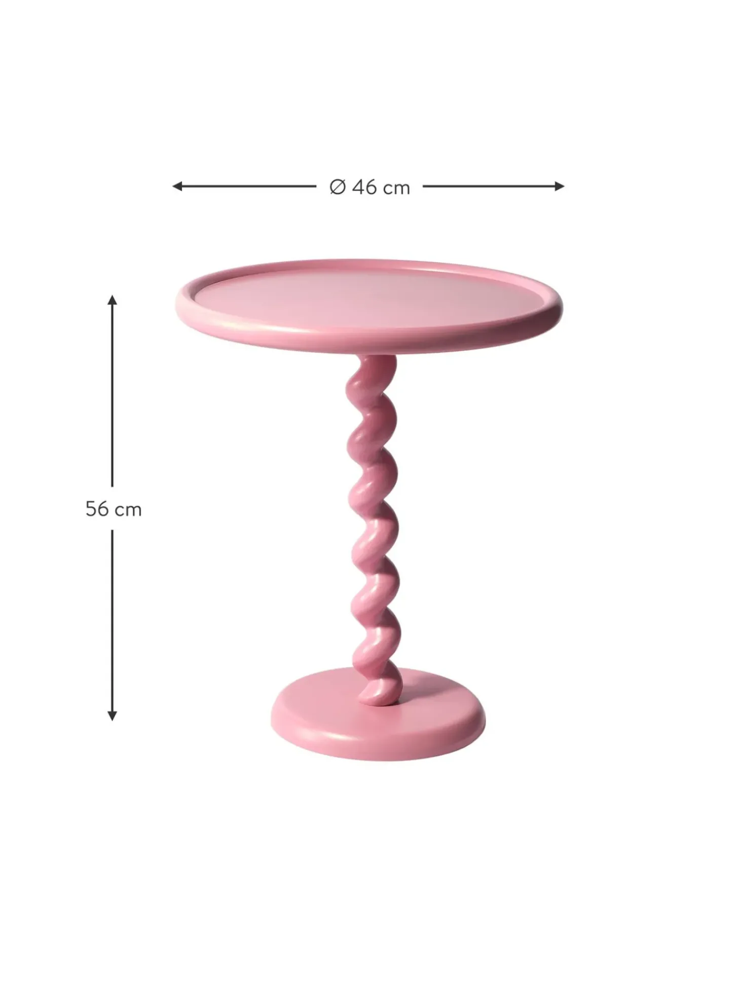 Mesa Auxiliar Redonda Twister