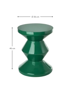 Mesa Auxiliar Redonda Zig Zag