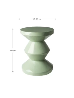 Mesa Auxiliar Redonda Zig Zag