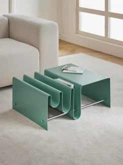 Mesa De Centro Con Revistero De Metal Julia