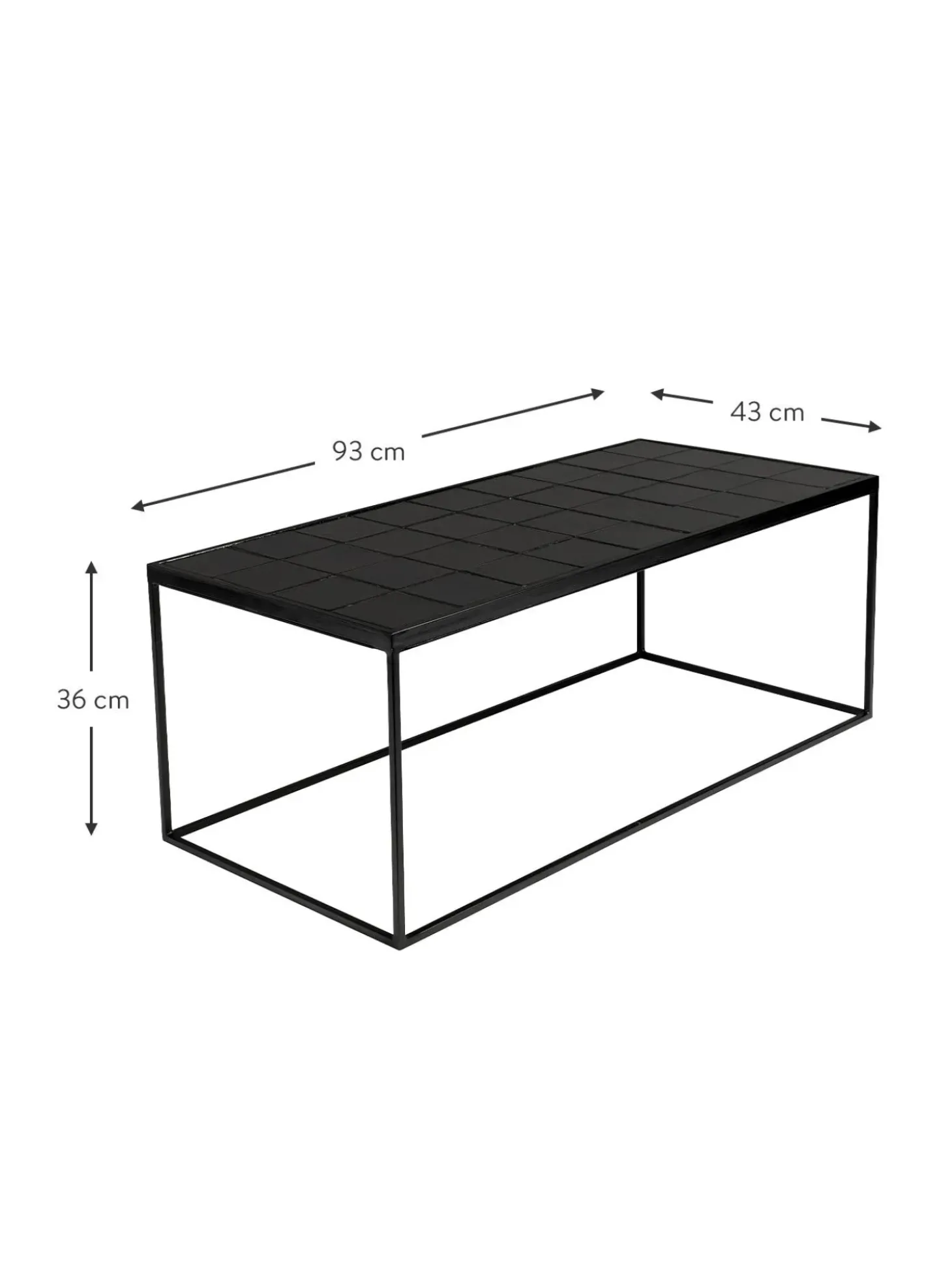 Mesa De Centro De Azulejos Glaze