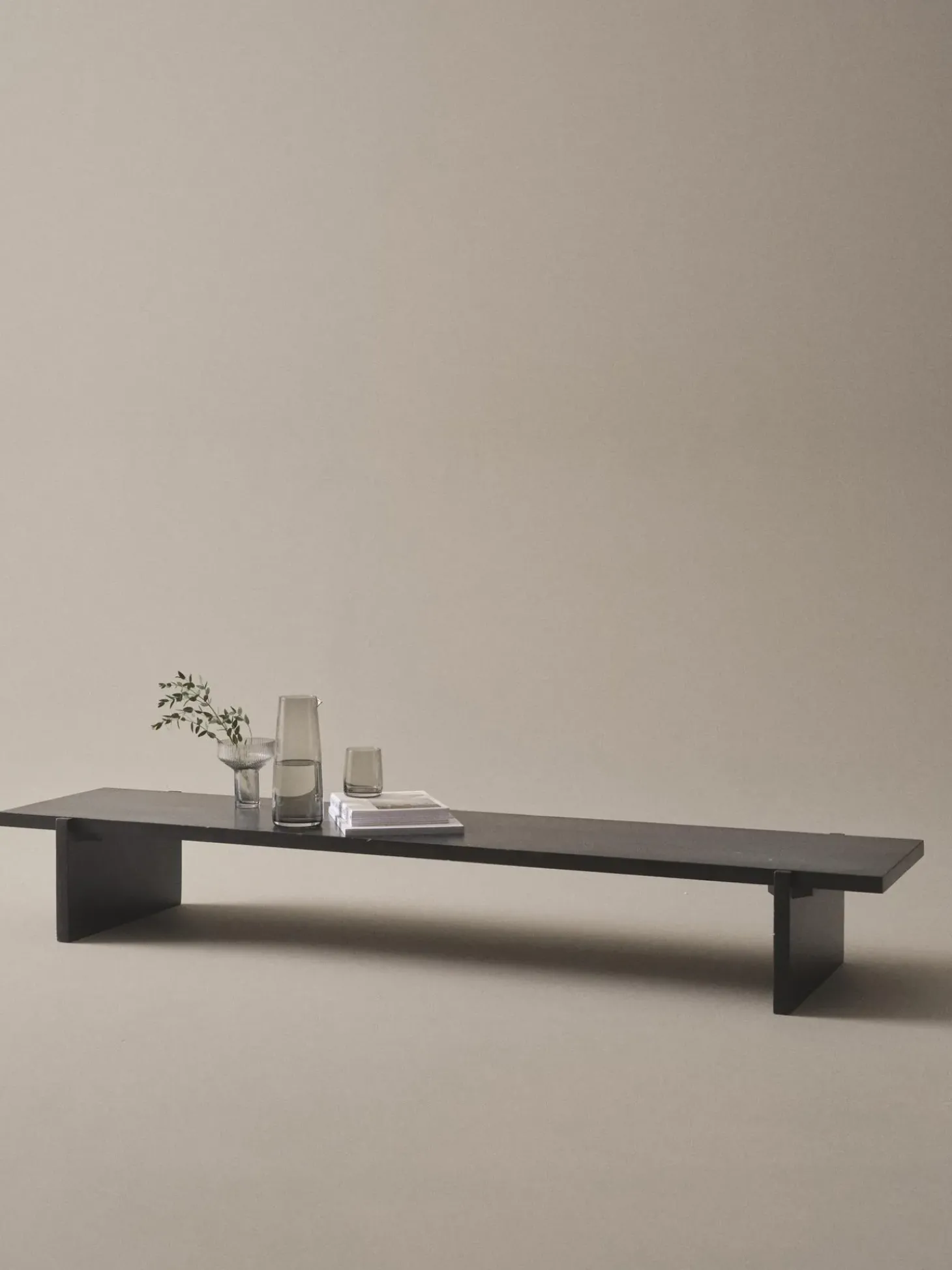 Mesa De Centro De Madera De Roble Tottori