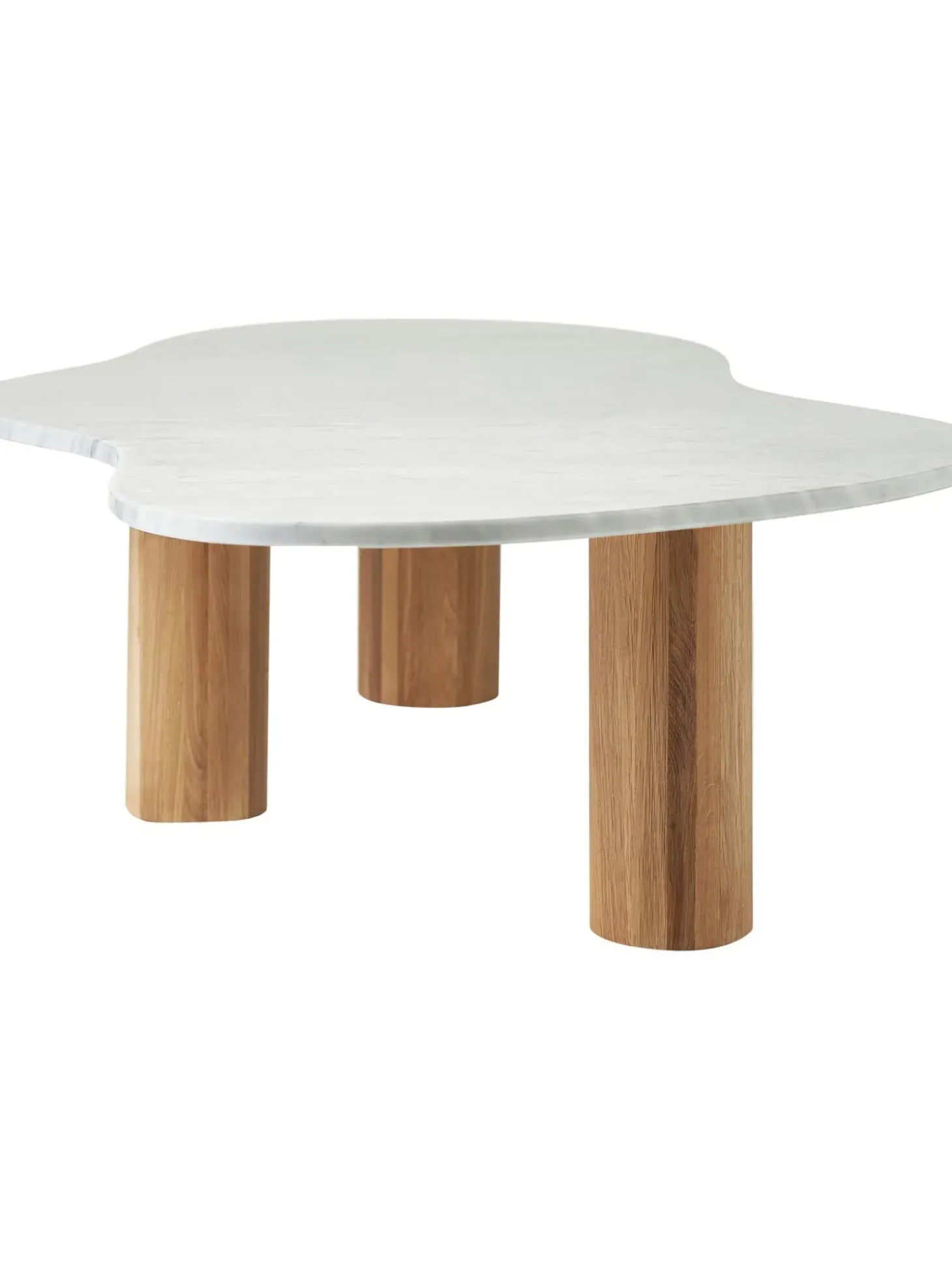 Mesa De Centro De Marmol Con Forma Organica Naruto