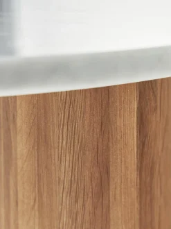 Mesa De Centro De Marmol Con Forma Organica Naruto