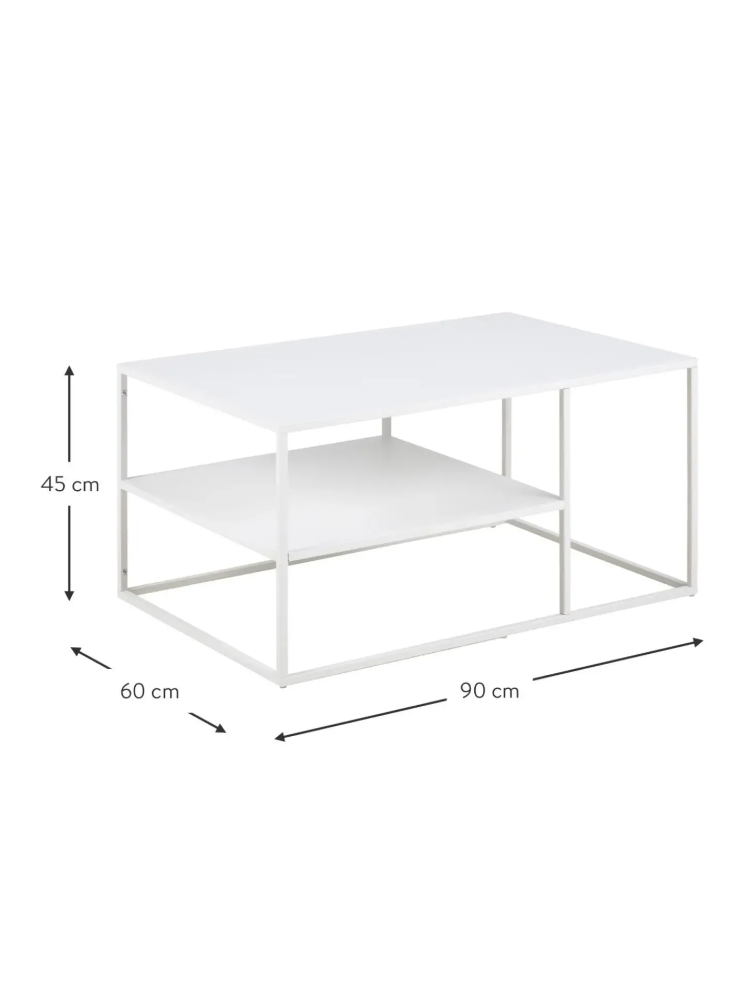 Mesa De Centro De Metal Neptun