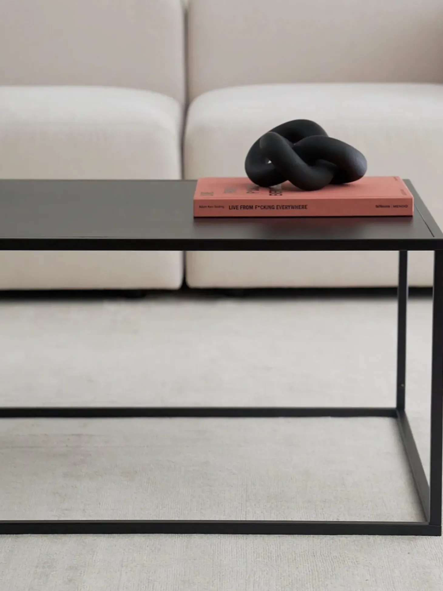 Mesa De Centro De Metal Neptun