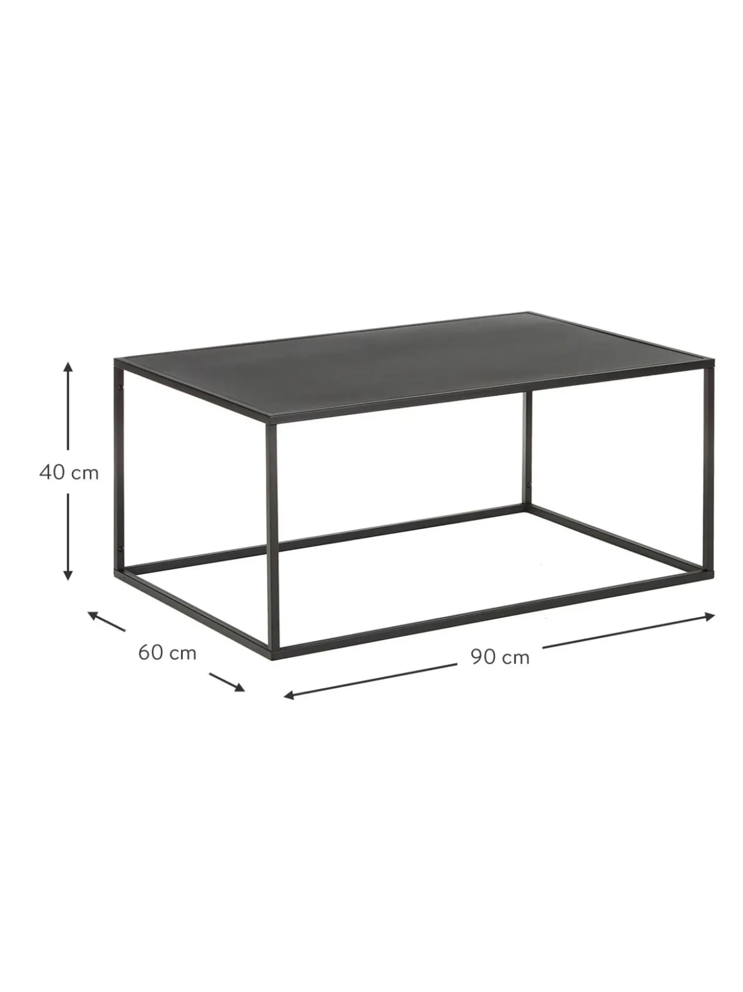 Mesa De Centro De Metal Neptun