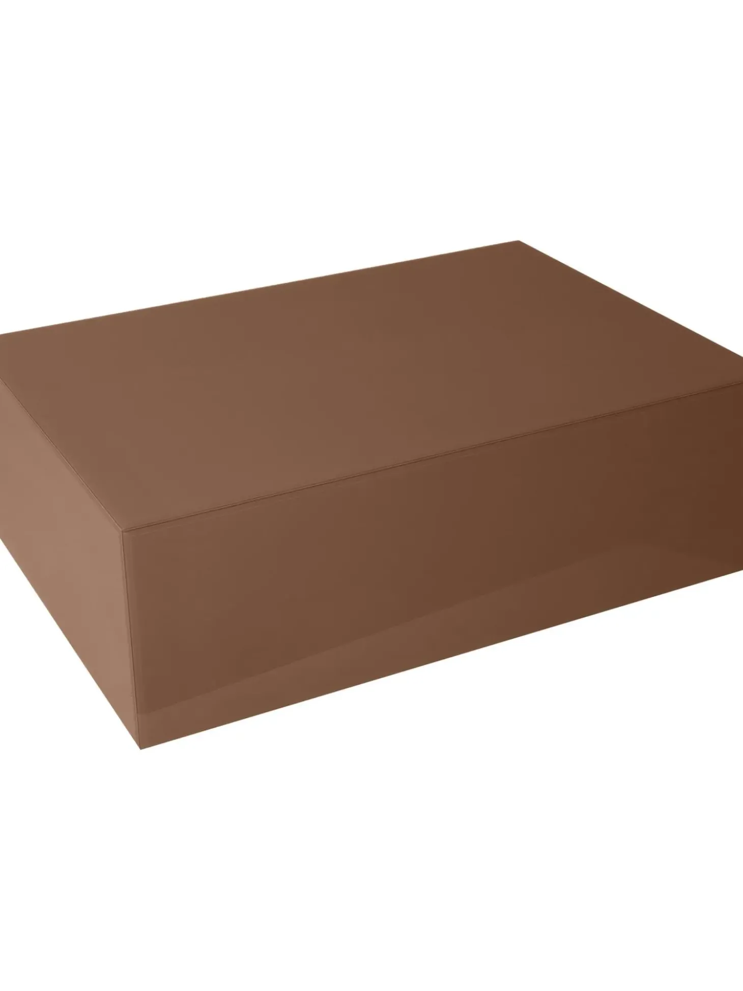 Mesa De Centro De Vidrio Espejada Block