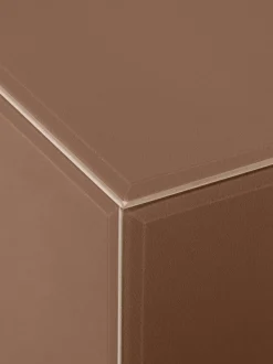 Mesa De Centro De Vidrio Espejada Block