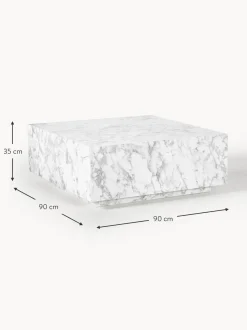 Mesa De Centro En Look Marmol Lesley