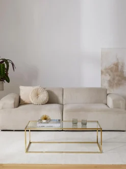 Mesa De Centro Maya, Tablero De Vidrio