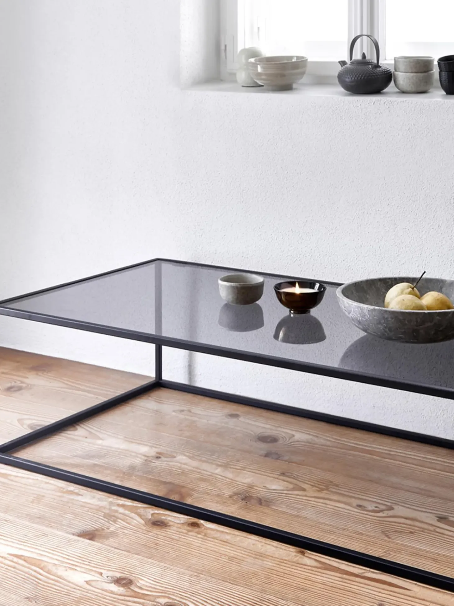 Mesa De Centro Maya, Tablero De Vidrio