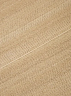 Mesa De Centro Ovalada De Madera Toni