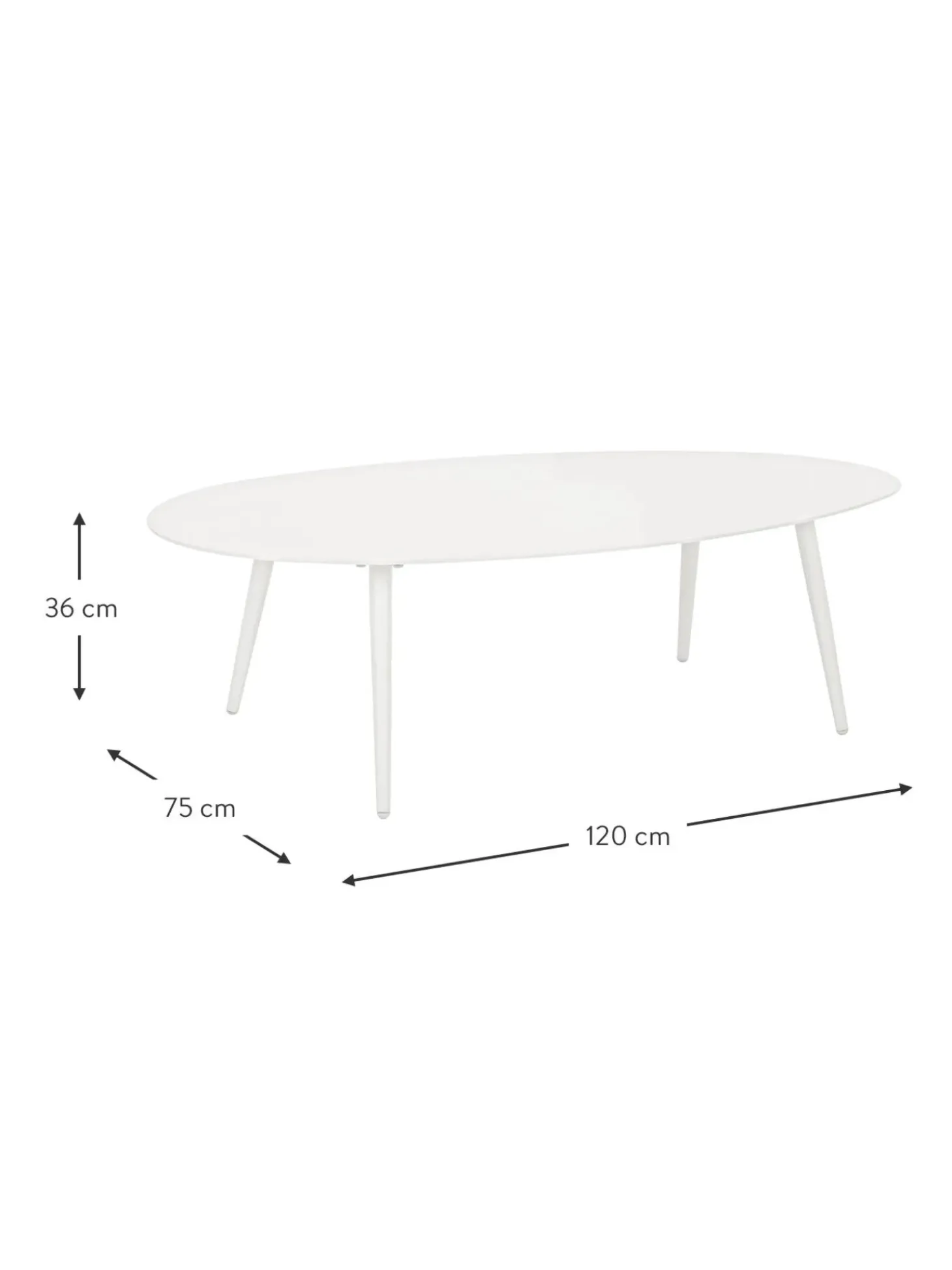 Mesa De Centro Para Exterior Ridley
