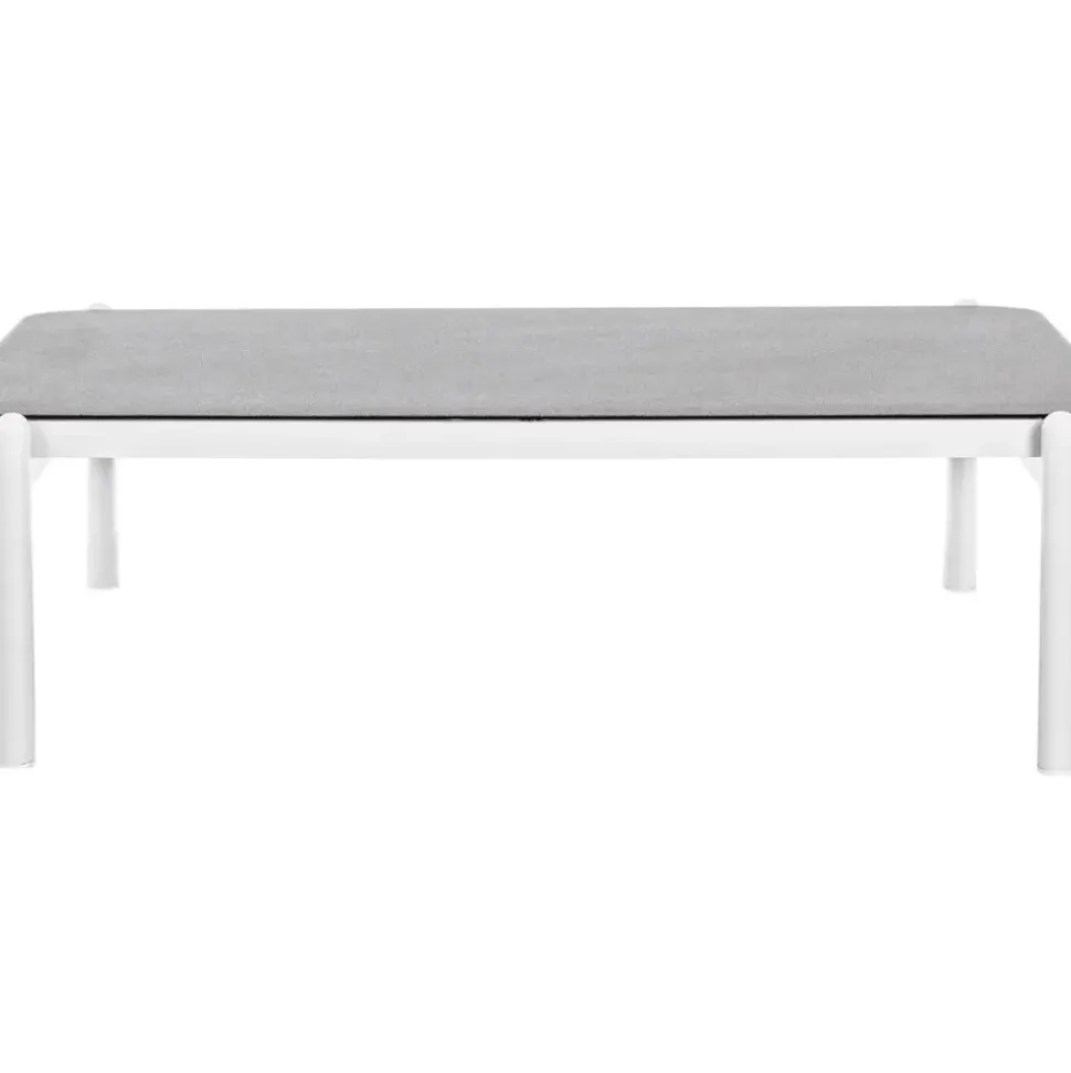 Mesa De Centro Para Exterior Florencia, Con Tablero De Cristal