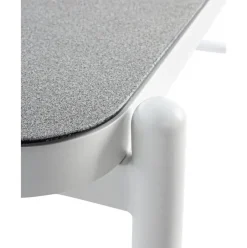 Mesa De Centro Para Exterior Florencia, Con Tablero De Cristal