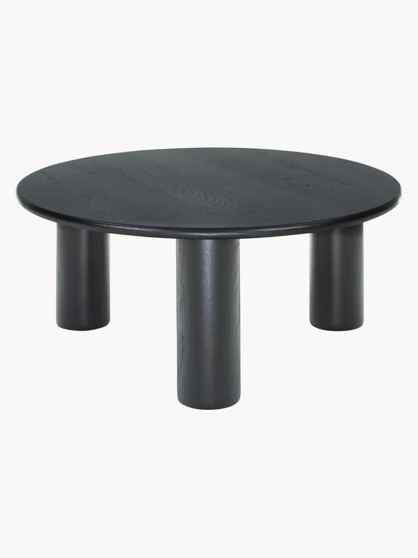 Mesa De Centro Redonda De Roble Didi