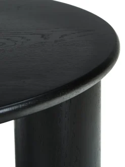 Mesa De Centro Redonda De Roble Didi