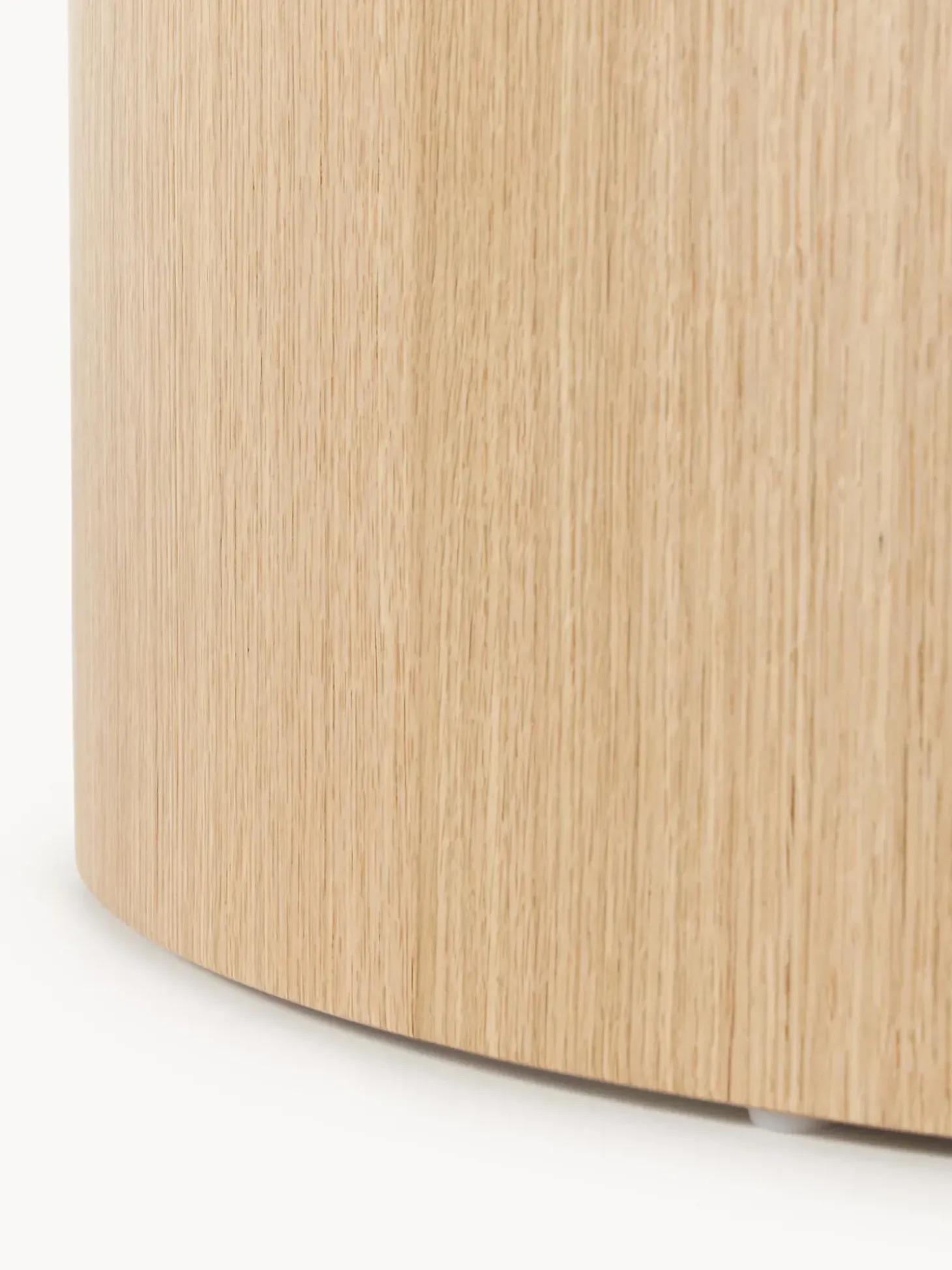 Mesa De Centro Redonda De Madera Dan