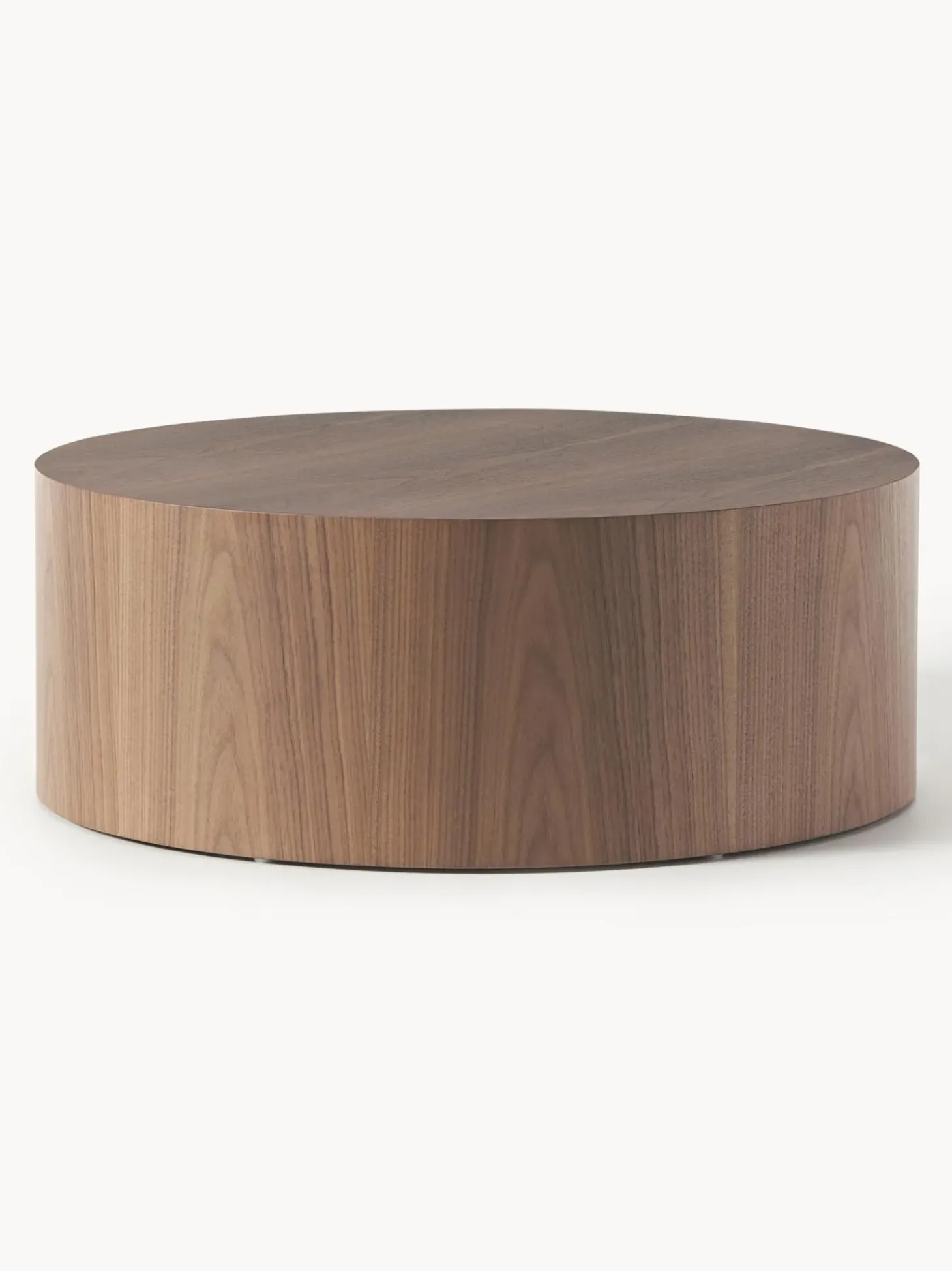 Mesa De Centro Redonda De Madera Dan