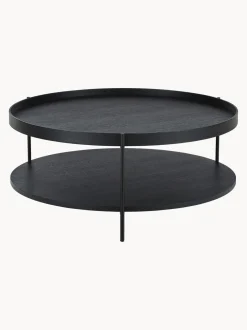 Mesa De Centro Redonda De Madera Renee