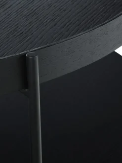 Mesa De Centro Redonda De Madera Renee